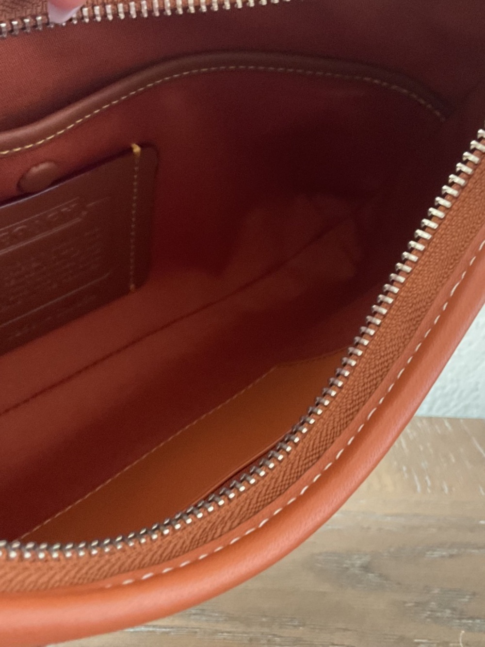 Coach Crystal Signature Jacquard Hamptons Hobo - Picture 10 of 16